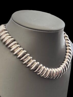 Vintage Napier Silver-tone Cleopatra Necklace